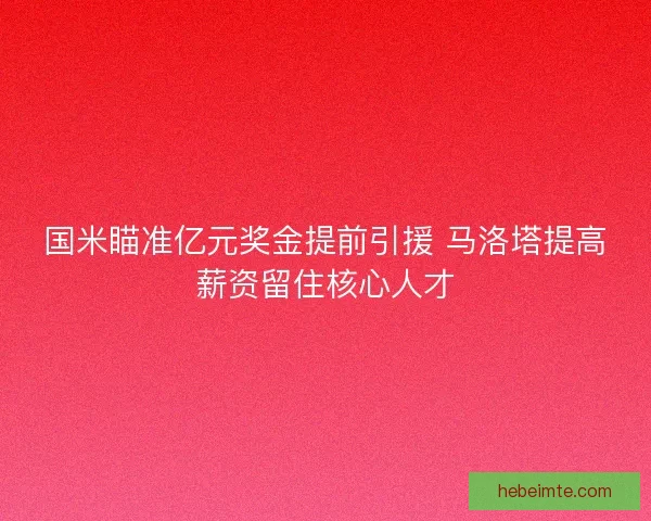 国米瞄准亿元奖金提前引援 马洛塔提高薪资留住核心人才 国米瞄准亿元奖金提前引援 马洛塔提高薪资留住核心人才